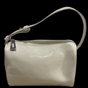 Jamie Wander Small Bag LILLE_White soft leather cowhide